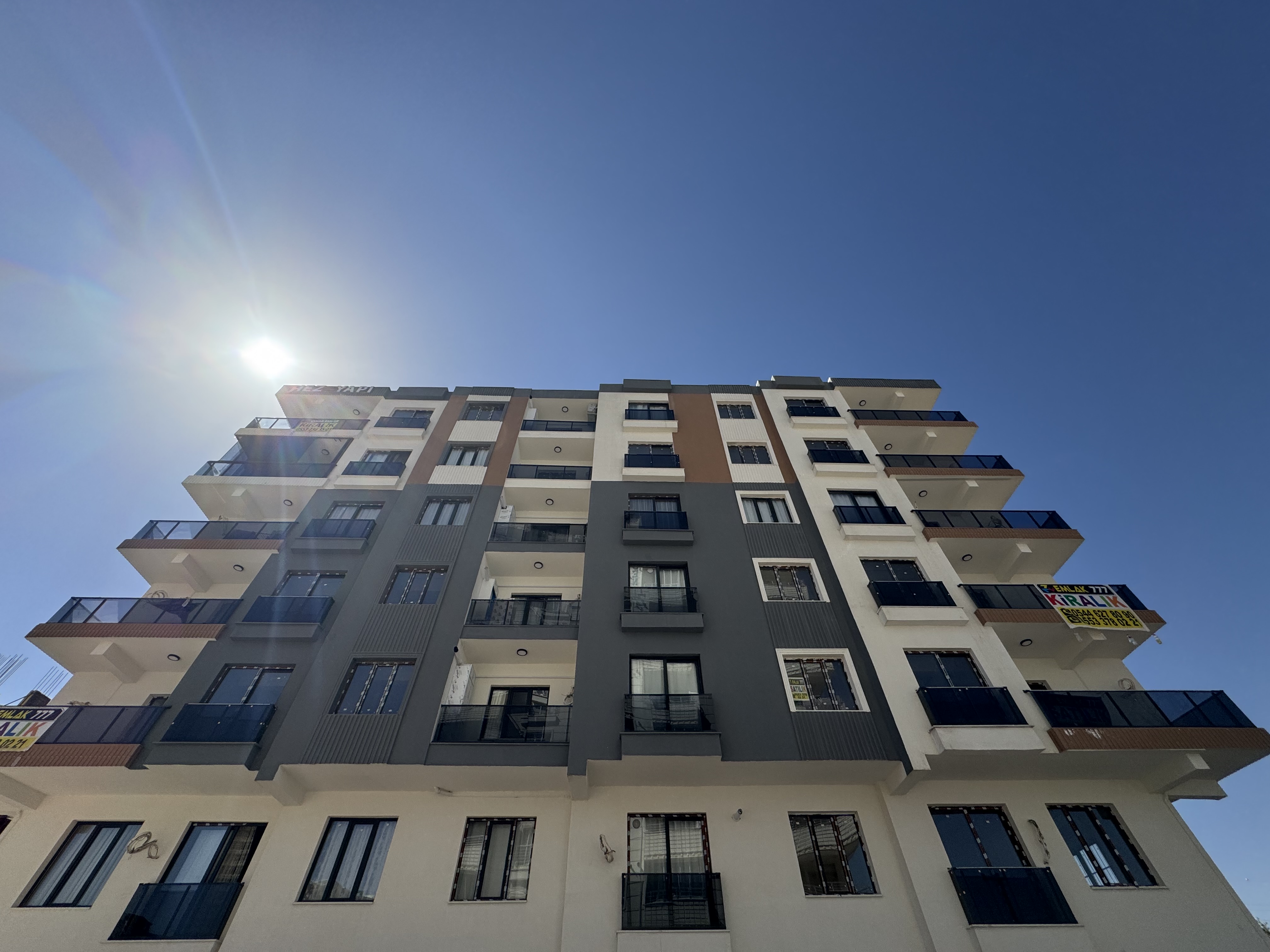 DEVLET HASTANESİNİN ARKASI KİRALIK 2+1 LÜKS DAİRE 